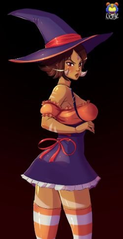 Bewitching Nidalee by Kyoffie12 HD Wallpaper Fan Artwork League of Legends lol