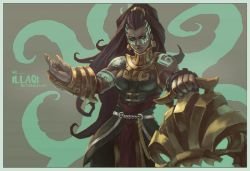 Illaoi by MonoriRogue HD 4k Wallpaper Fan Art Artwork League of Legends lol