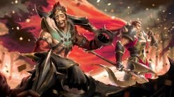 Draven & Darius by GisAlmeida HD Wallpaper Fan Art Artwork League of Legends lol
