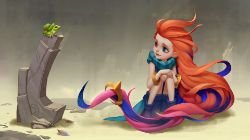 Zoe by xienan HD Wallpaper Background Fan Art Artwork League of Legends lol