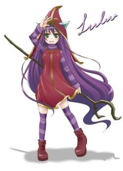 Lulu by BNC (6) HD Wallpaper Fan Art Artwork League of Legends lol