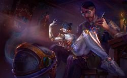 Orianna by margo_zakharova HD Wallpaper Background Fan Art Artwork League of Legends lol