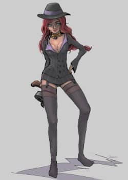 Mafia Miss Fortune by MEEN HD Wallpaper Fan Art Artwork League of Legends lol (2)