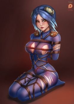Sexy Frostblade Irelia by BADCOMPZERO HD Wallpaper Background Fan Art Artwork League of Legends lol
