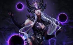 Syndra by 人参啊 HD Wallpaper Background Fan Art Artwork League of Legends lol
