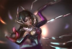 Irelia by Zed_楚启泽 HD 4k 6k 8k Wallpaper Background Fan Art Artwork League of Legends lol