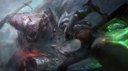 Riven Vs Sion Promo Art