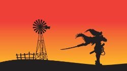 High Noon Yasuo Minimalistic by Sovietpancake HD Wallpaper Fan Art Artwork League of Legends lol
