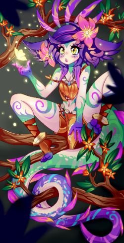 Neeko by Imako-chan HD 4k Wallpaper Background Fan Art Artwork League of Legends lol