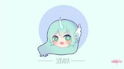 Chibi Star Guardian Soraka by HAN-10 HD Wallpaper Background Fan Art Artwork League of Legends lol (2)