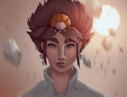 Taliyah Portrait by Infacti HD Wallpaper Fan Art Artwork League of Legends lol