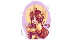Chibi Leona by ZackArgunov HD Wallpaper Fan Art Artwork League of Legends lol