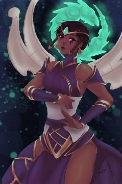 Karma by Yutaila HD Wallpaper Fan Art Artwork League of Legends lol