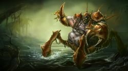 Giant Enemy Crabgot Splash Art League of Legends Artwork Wallpaper lol