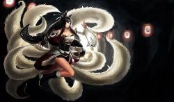Deities Aura Ahri by ArtNotHearts League of Legends Artwork HD Wallpaper lolFan Art Artwork