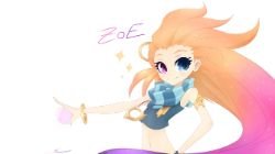Zoe by TheZealotNightmare HD 4k Wallpaper Background Fan Art Artwork League of Legends lol