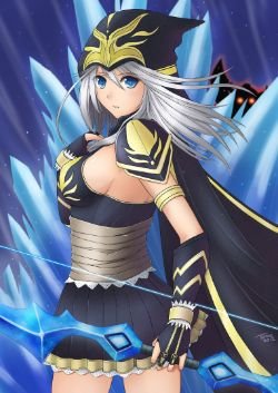 Ashe by Tonne HD Wallpaper Fan Art Artwork League of Legends lol