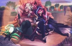 Xayah & Rakan by PattyDerp HD 4k Wallpaper Background Fan Art Artwork League of Legends lol