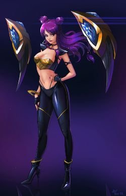 K/DA Kai’Sa by Taekwon Kim HD Wallpaper Background Fan Art Artwork League of Legends lol