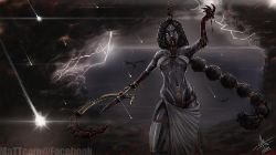 Demon Soraka by MaTTcomGO HD Wallpaper Fan Art Artwork League of Legends lol
