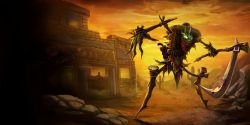 Bandito Fiddlesticks Splash Art HD 4k Wallpaper Background Official Art Artwork League of Legends lol