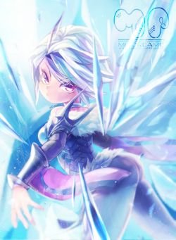 Frostblade Irelia by MizoreAme HD Wallpaper Background Fan Art Artwork League of Legends lol