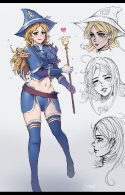 Sorceress Lux Concept by suibiao HD Wallpaper Background Fan Art Artwork League of Legends lol