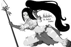 Nidalee by Dweynie (3) HD Wallpaper Fan Artwork League of Legends lol
