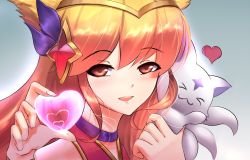 Star Guardian Ahri Portrait by Simy HD Wallpaper Background Fan Art Artwork League of Legends lol