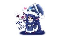Winter Wonder Lulu & Poro by 御猫磯 HD Wallpaper Fan Art Artwork League of Legends lol