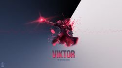 Creator Viktor by Aynoe HD Wallpaper Fan Art Artwork League of Legends lol