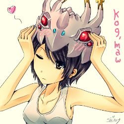 Female Kog'Maw by ShimikoO Gender Swap Bend HD Wallpaper Fan Art Artwork League of Legends lol