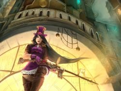 Caitlyn by drovenna HD Wallpaper Background Fan Art Artwork League of Legends lol