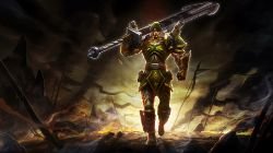 Commando Jarvan IV Splash Art League of Legends Artwork Wallpaper lol