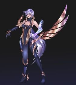 Dawnbringer Irelia (Concept) by Sayomi96 HD Wallpaper Background Fan Art Artwork League of Legends lol