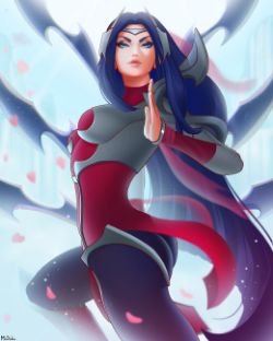 Irelia Rework by McDobo HD Wallpaper Background Fan Art Artwork League of Legends lol