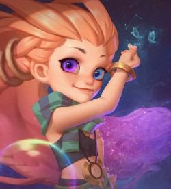 Zoe by weisshunt HD Wallpaper Background Fan Art Artwork League of Legends lol