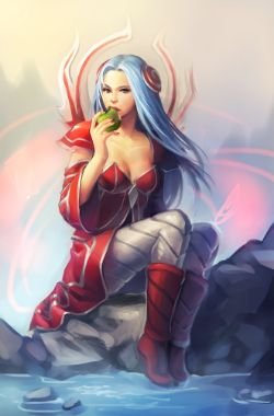 Irelia by justduet HD Wallpaper Fan Art Artwork League of Legends lol