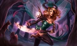 Elderwood Kayle by domeano HD Wallpaper Fan Art Artwork League of Legends lol
