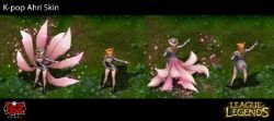 Popstar Ahri Concept by Yideth League of Legends Artwork Wallpaper lol (2)
