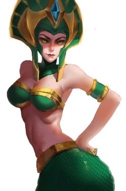 Cassiopeia by 柯子 HD Wallpaper Fan Art Artwork League of Legends lol (2)