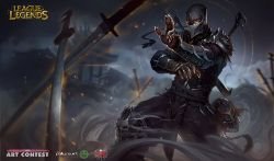 Shen by Aleksey Bayura HD Wallpaper Fan Art Artwork League of Legends lol