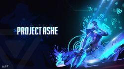PROJECT Ashe by Massi001 HD Wallpaper Background Fan Art Artwork League of Legends lol