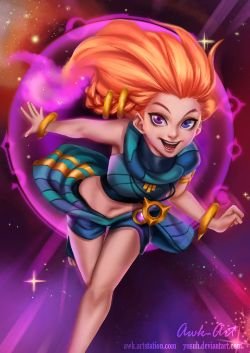 Zoe by awk HD Wallpaper Background Fan Art Artwork League of Legends lol