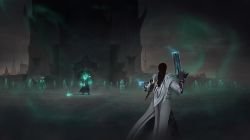 Lucian Vs Thresh by Lionsketch HD Wallpaper Fan Art Artwork League of Legends lol