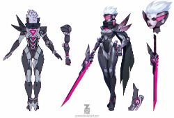 Project Fiora Concept by Zeronis League of Legends Artwork Wallpaper lol