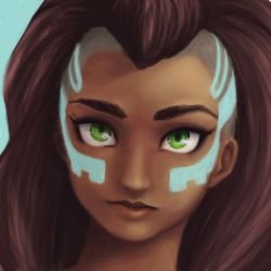 Illaoi Portrait by OzumaRyu HD Wallpaper Fan Art Artwork League of Legends lol