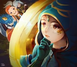 Odyssey Jinx, Yasuo, Malphite & Sona by jackomoria HD Wallpaper Background Fan Art Artwork League of Legends lol