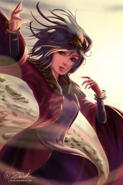 Taliyah by Z-Duke HD Wallpaper Fan Art Artwork League of Legends lol