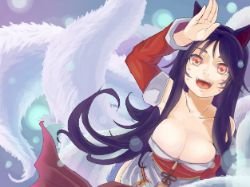 Ahri by KAGUYA League of Legends Fan Art Artwork Wallpaper lol